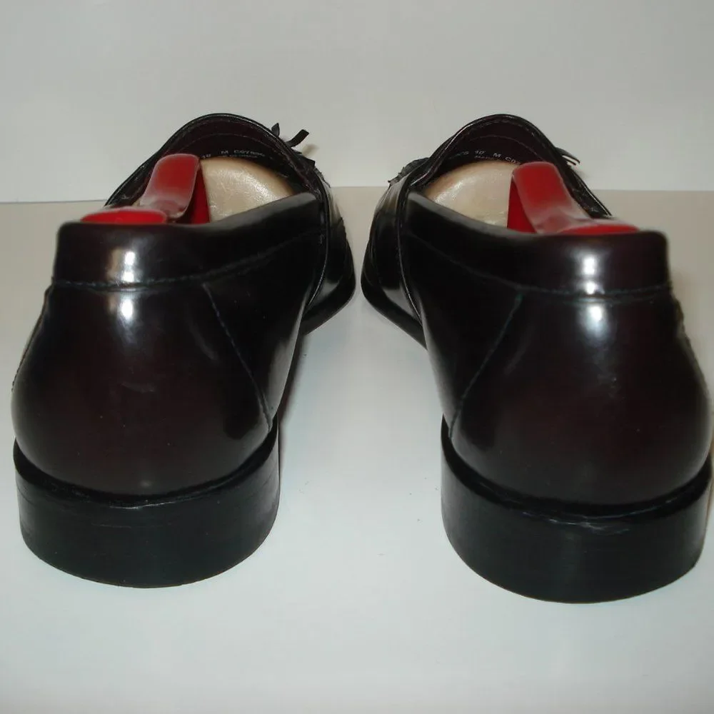 Men's Cole Haan 10 M Loafers Used Shoes Tassel